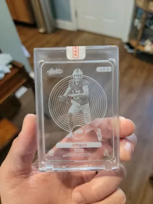 2023 Josh Allen Glass front